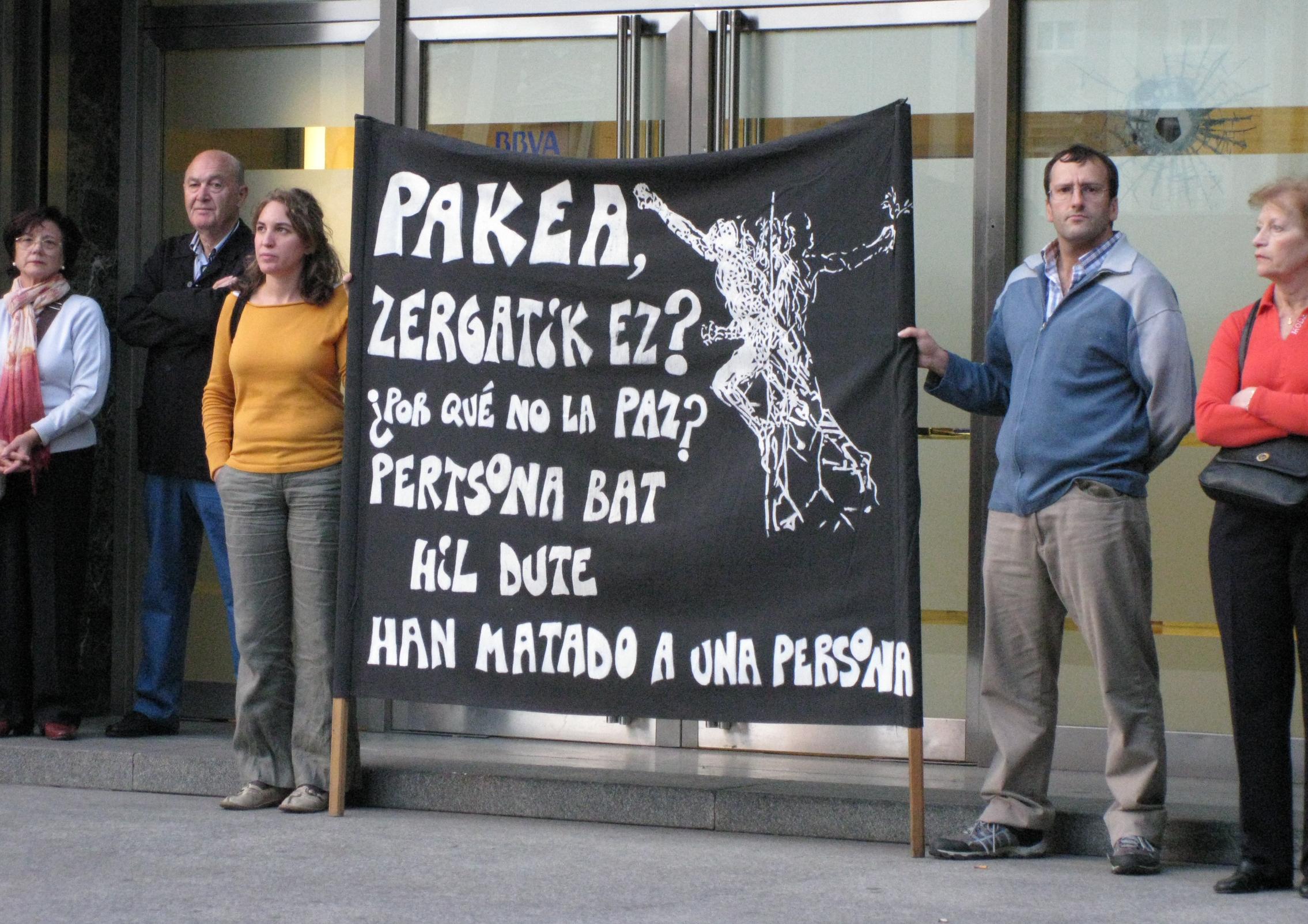 ÚLTIMO ACTO DE GESTO POR LA PAZ