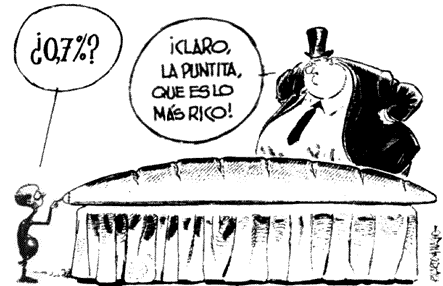 Lo insostenible es la desigualdad