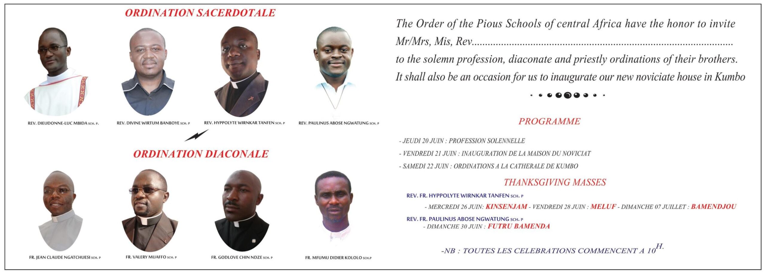 Grandes pasos en África central