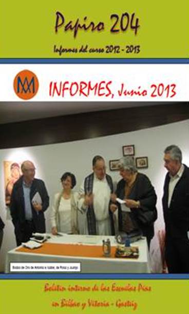 Ha salido el Papiro 204 de informes del año