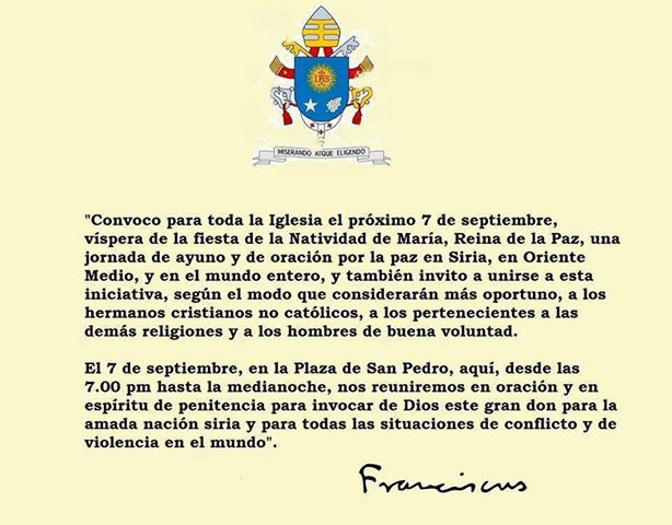 ORACIÓN POR LA PAZ