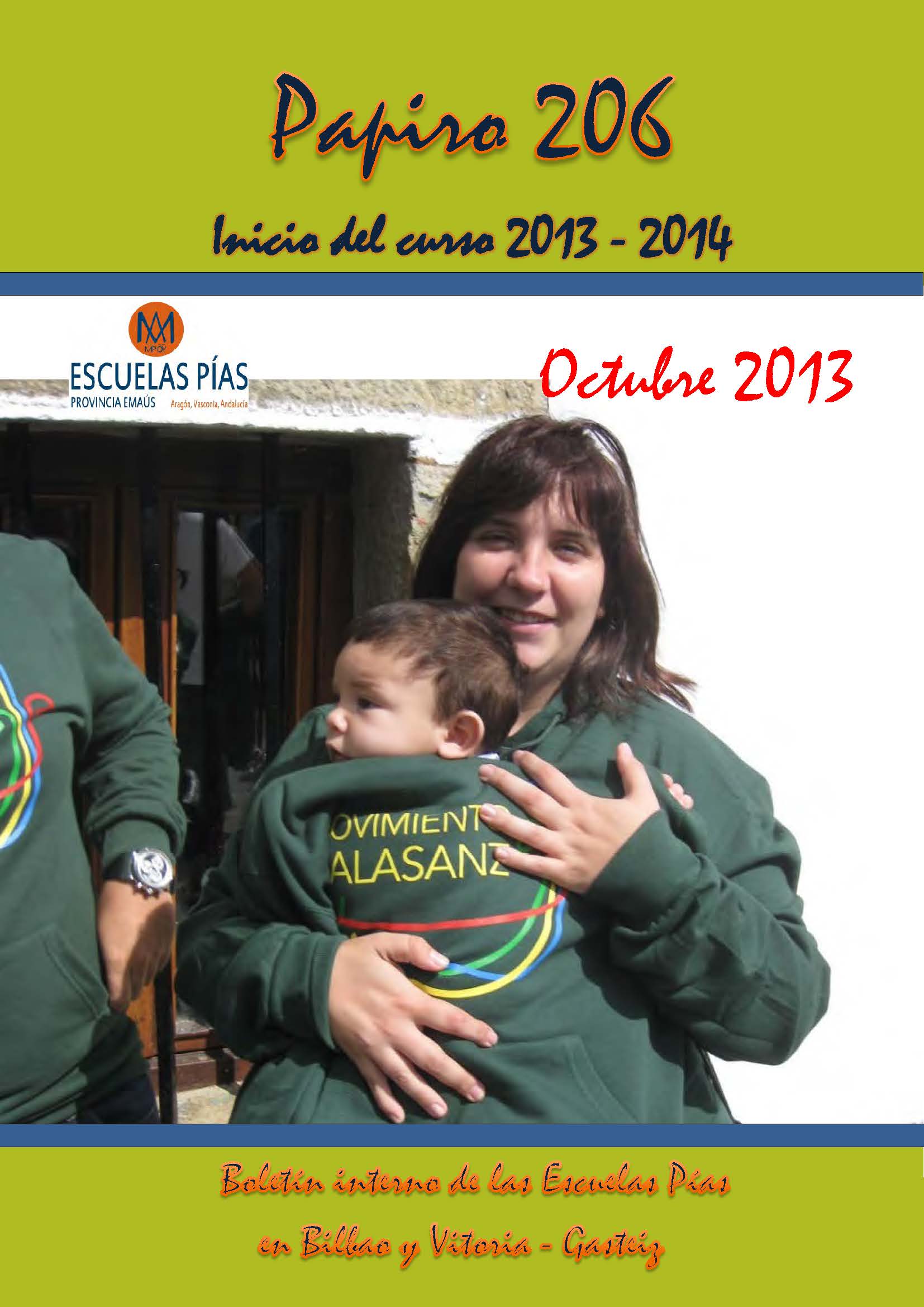 Papiro 206 de inicio de curso