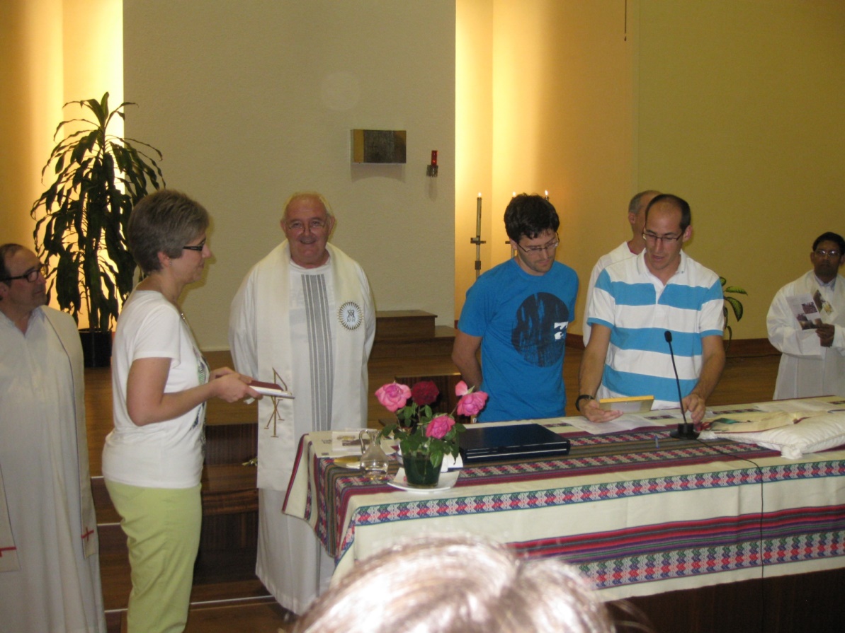 Encomienda del ministerio laico de pastoral en Pamplona