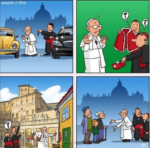 Frases y fotos del Papa