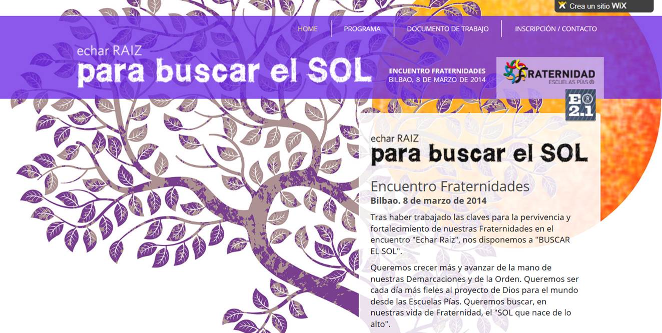 PARA INSCRIBIRSE EN EL ENCUENTRO DE FRATERNIDADES 2014 EN BILBAO