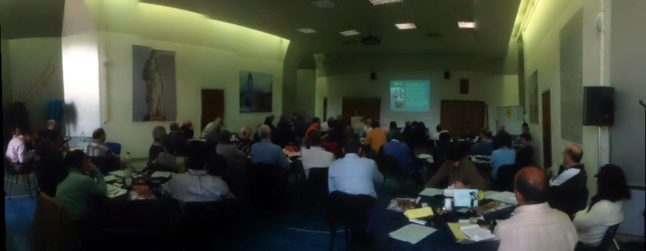 Presentación de nuestro modelo en un encuentro internacional de hermanos maristas