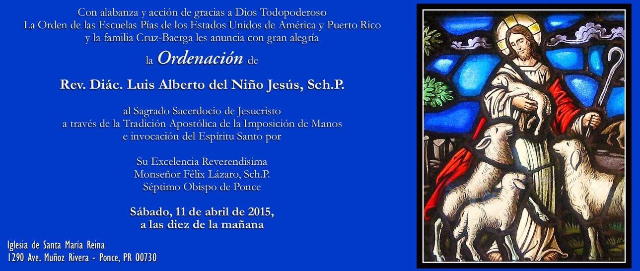 ORDENACIÓN EN PUERTO RICO