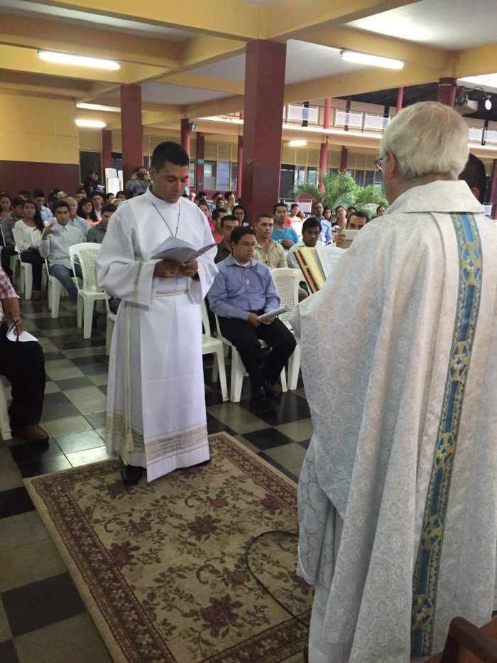 PROFESIÓN SOLEMNE EN NICARAGUA