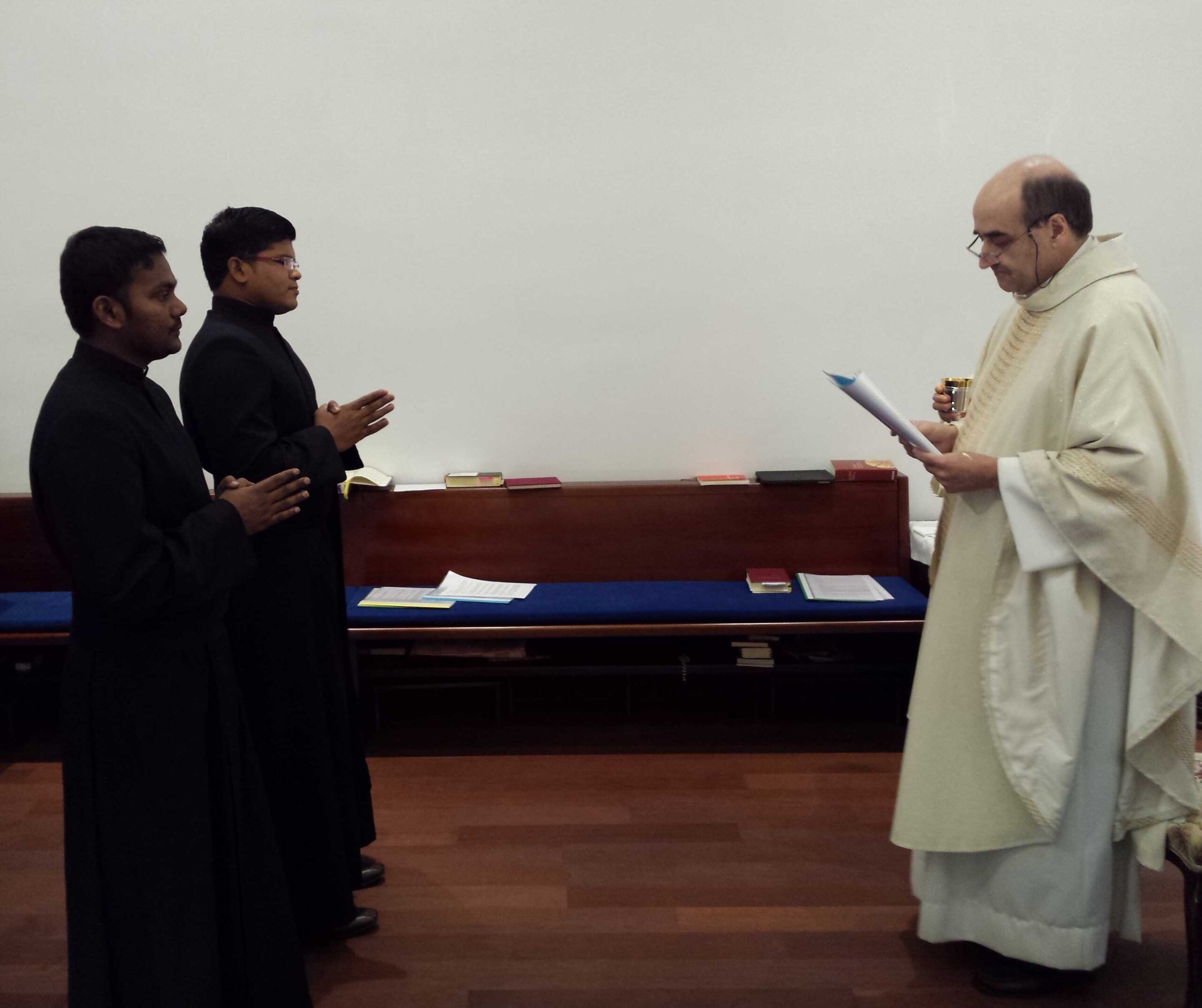 PROFESIÓN COMO RELIGIOSO ESCOLAPIO EN VIENA