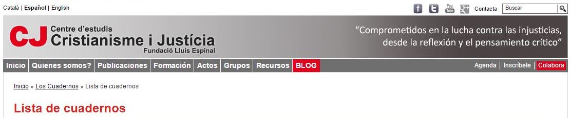 CUADERNILLOS DE FORMACIÓN SOCIAL