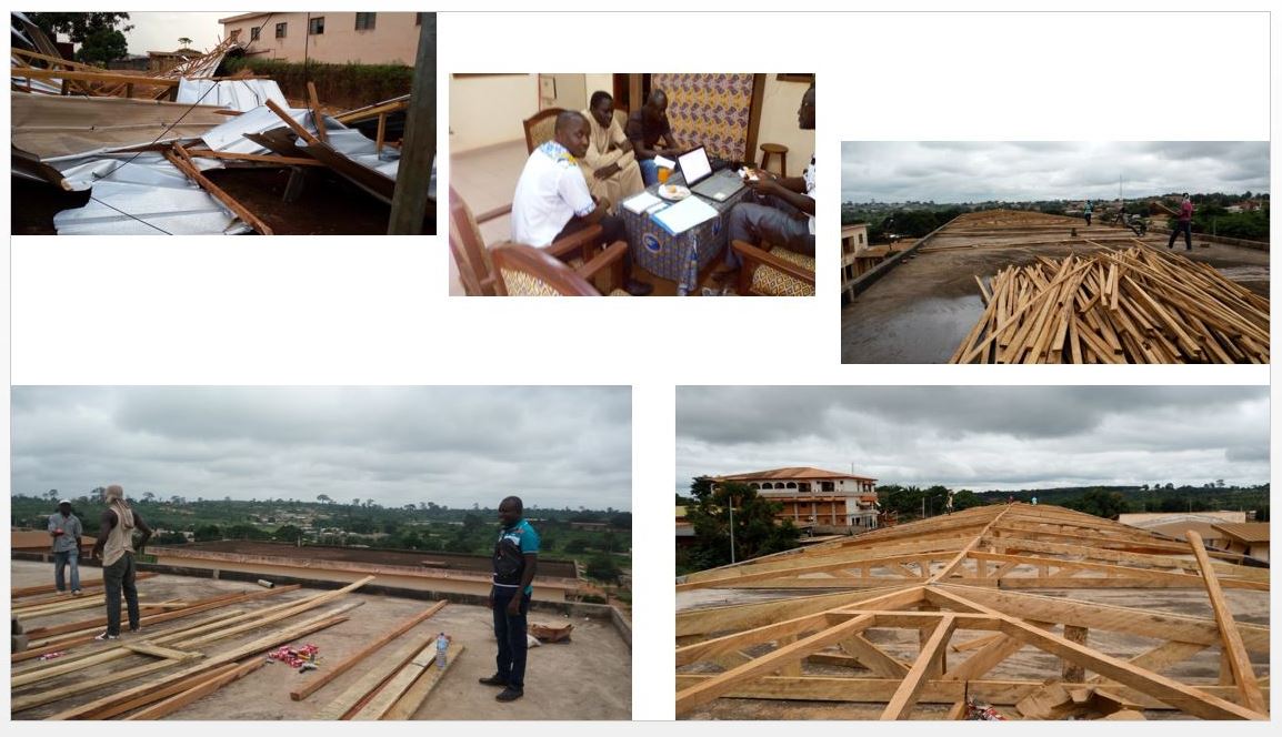 REPARACIÓN DEL TECHO DEL CENTRO DE DALOA