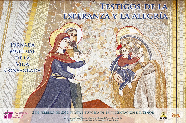 2 febrero, JORNADA MUNDIAL VIDA CONSAGRADA