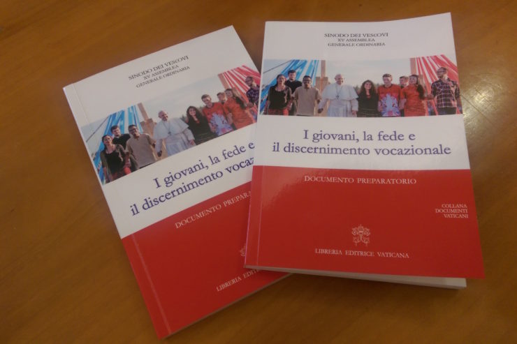 TEXTO PREPARATORIO DEL PRÓXIMO SÍNODO DE JUVENTUD