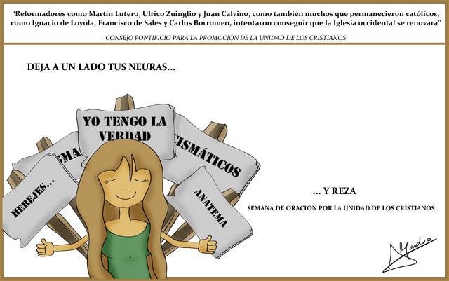 18-25 enero: SEMANA DE ORACIÓN POR LA UNIDAD DE LOS CRISTIANOS