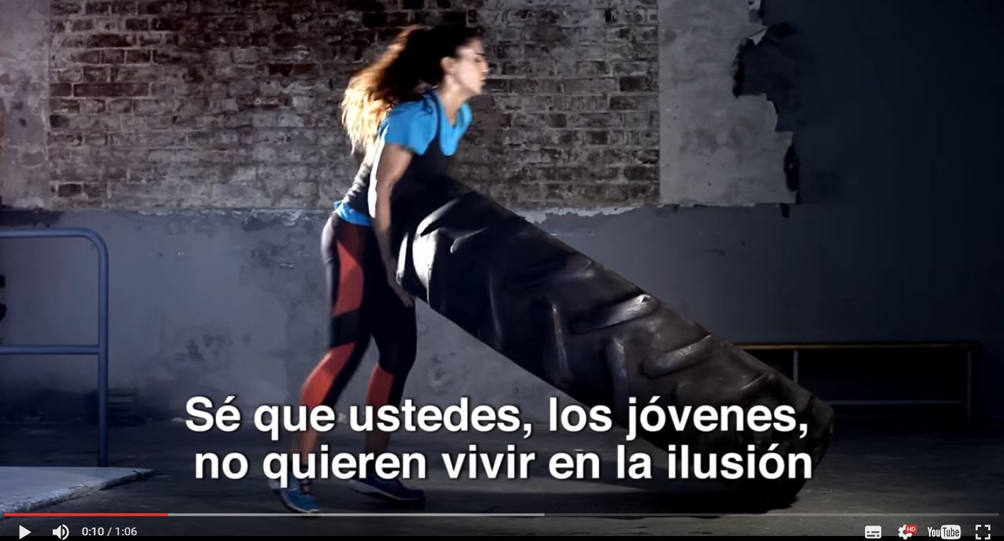 VÍDEO DEL PAPA A LOS JÓVENES