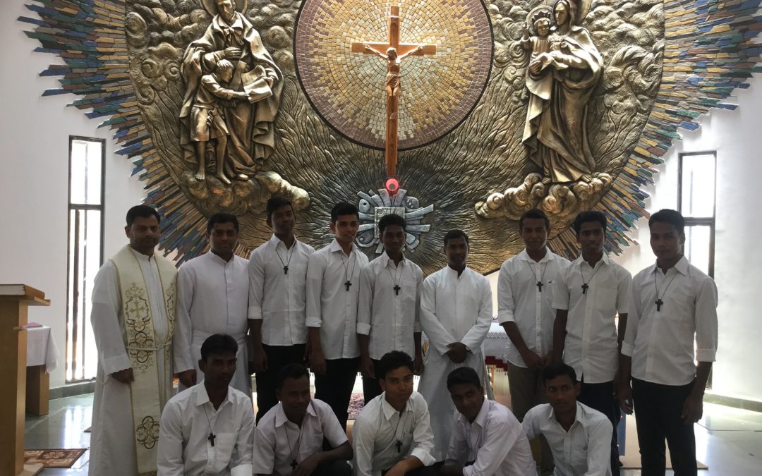 COMIENZA EL NOVICIADO EN INDIA