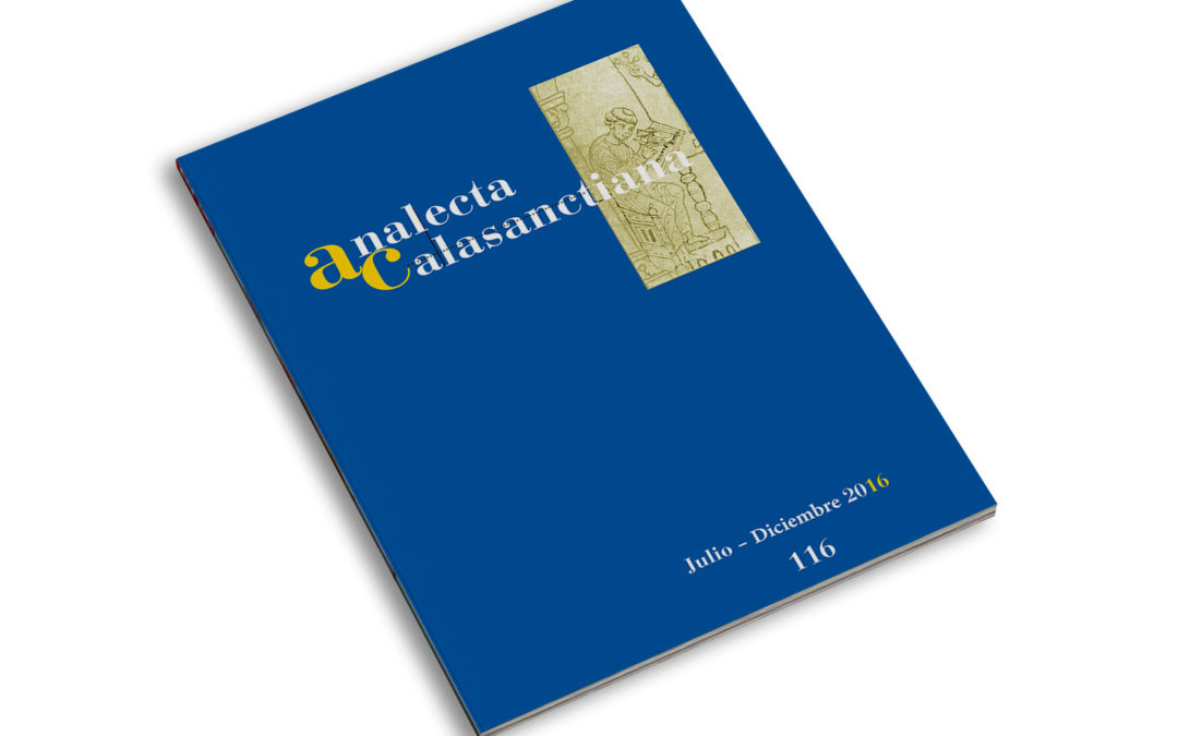 UN NUEVO NÚMERO DE ANALECTA