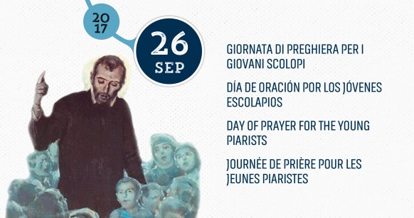 26 de septiembre, CADA JOVEN ESCOLAPIO ANTE DIOS