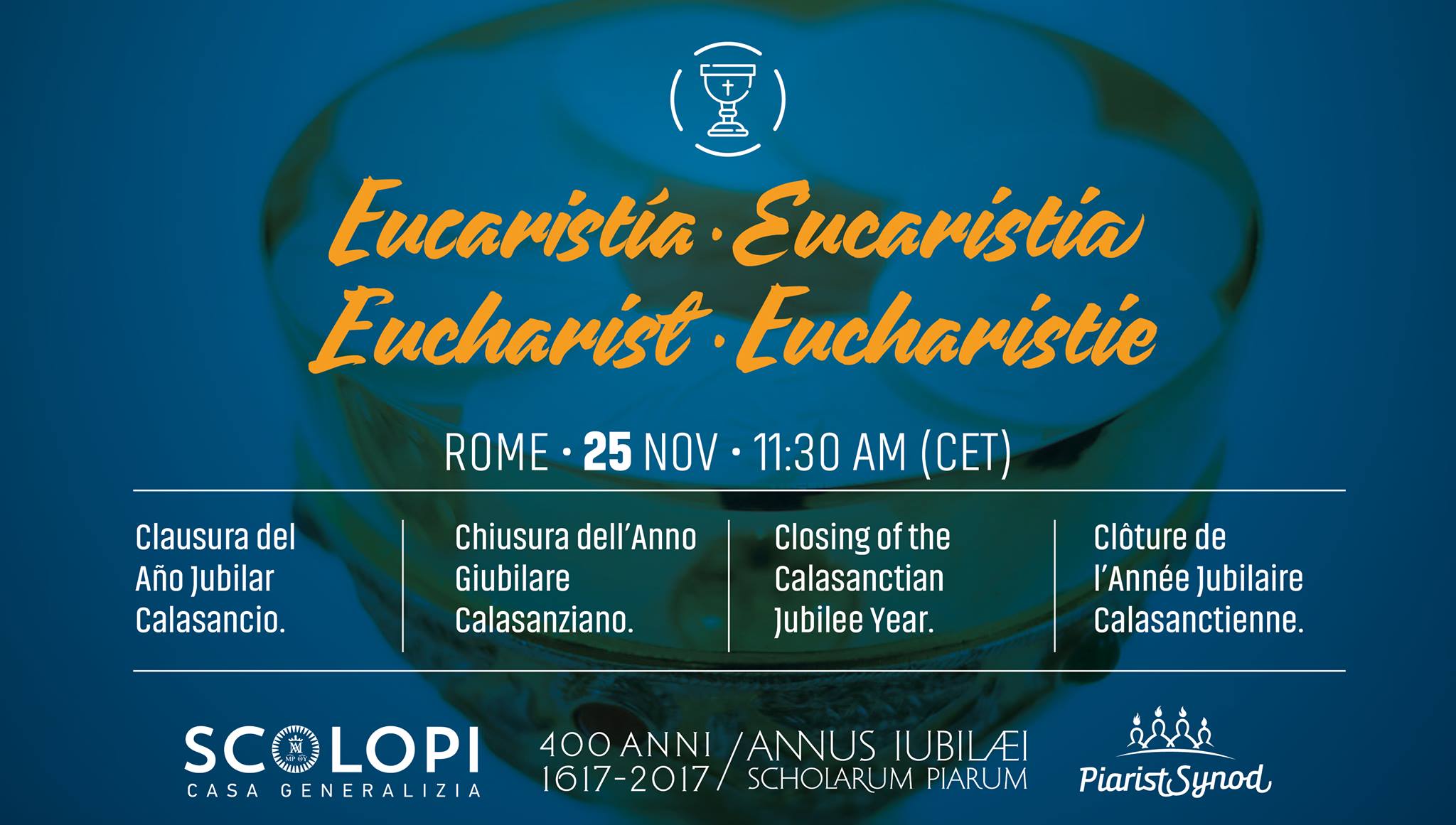 DESDE ROMA, EUCARISTÍA DE CIERRE DEL AÑO JUBILAR
