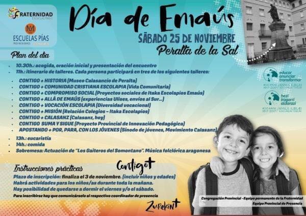 25 noviembre, DÍA DE EMAÚS