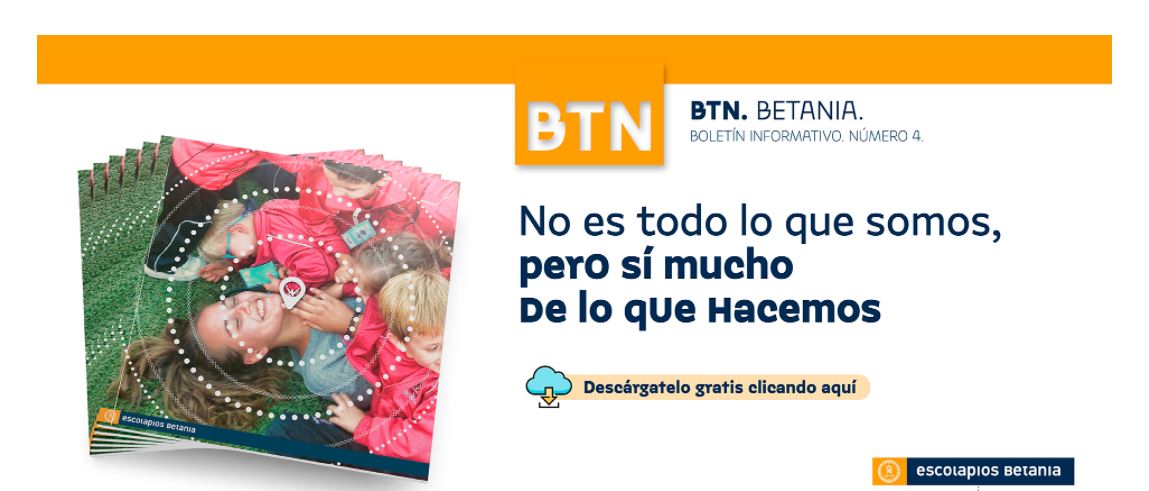 BOLETÍN INFORMATIVO DE LOS ESCOLAPIOS DE BETANIA