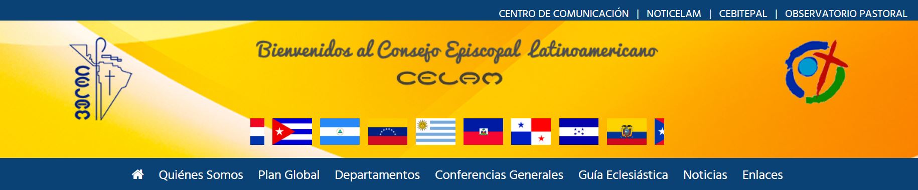 PÁGINA DEL CELAM (Consejo Episcopal Latinoamericano)