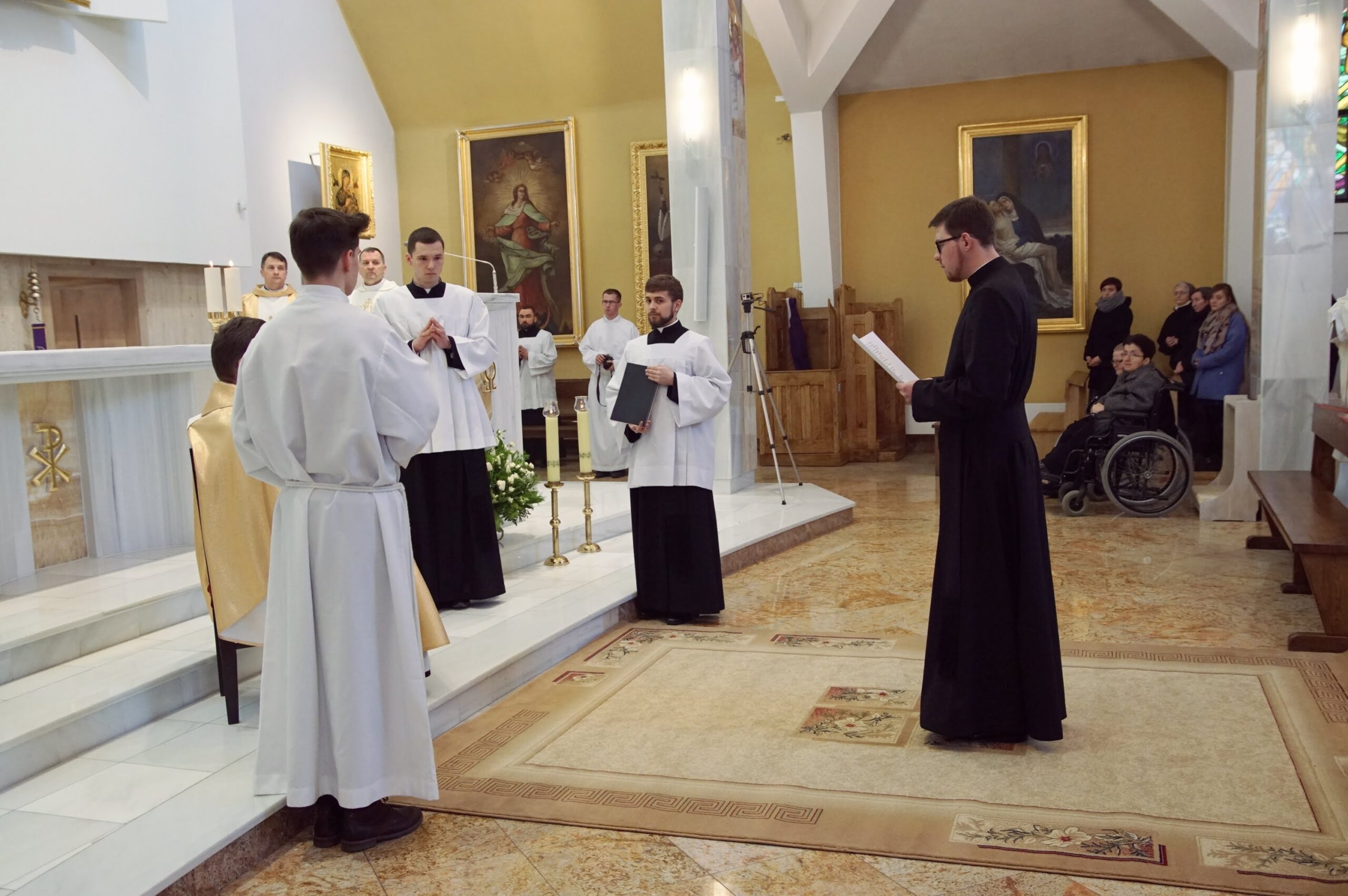 PROFESIÓN SOLEMNE DE LUKASZ CZUB EN CRACOVIA