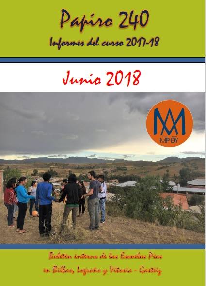 PAPIRO 240 CON INFORMES DEL CURSO QUE ESTÁ ACABANDO