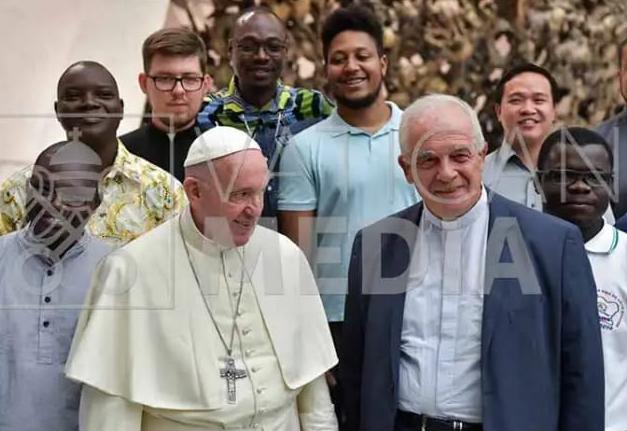 CON EL PAPA, PROFESIÓN SOLEMNE, ORDENACIÓN DIACONAL…