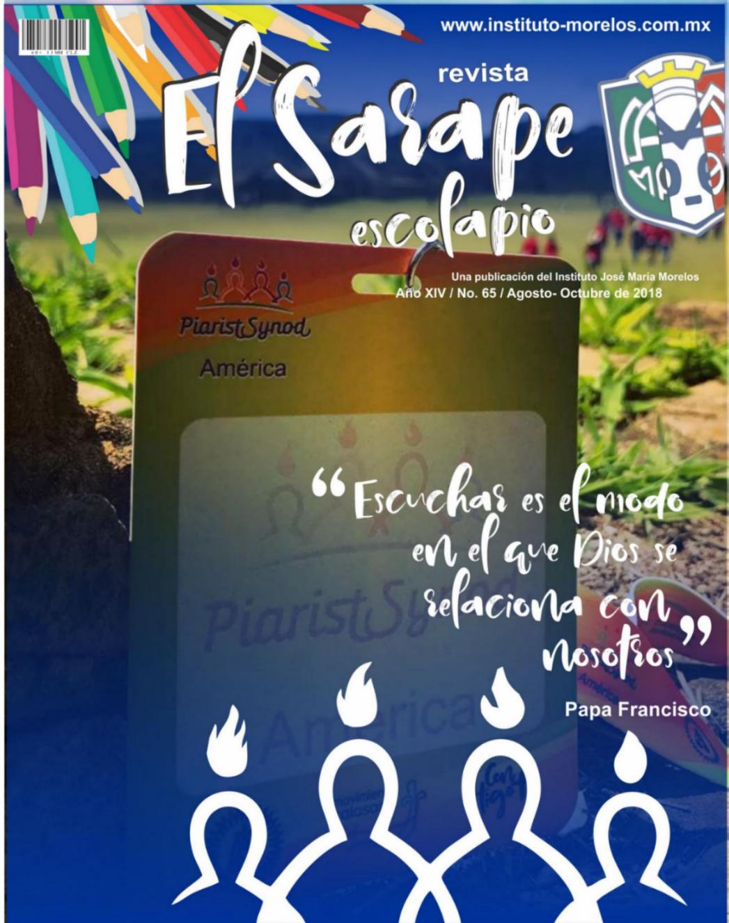 NUEVO NÚMERO DE «EL SARAPE», de agosto-octubre 2018