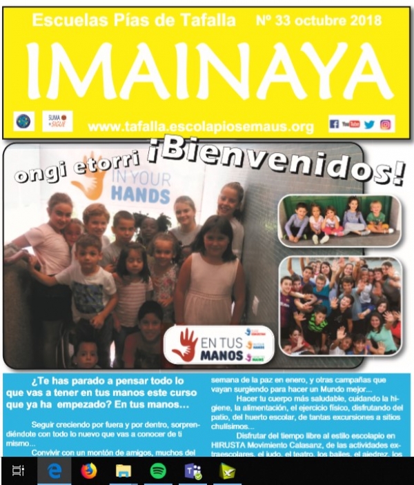 IMAINAYA 33 CON NOTICIAS DE TAFALLA (ESPAÑA)