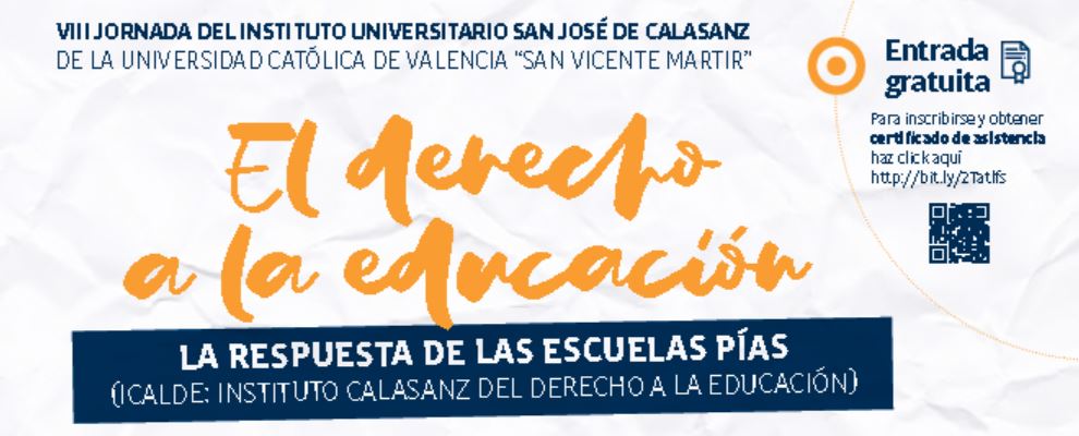 LAS ESCUELAS PÍAS Y EL DERECHO A LA EDUCACIÓN