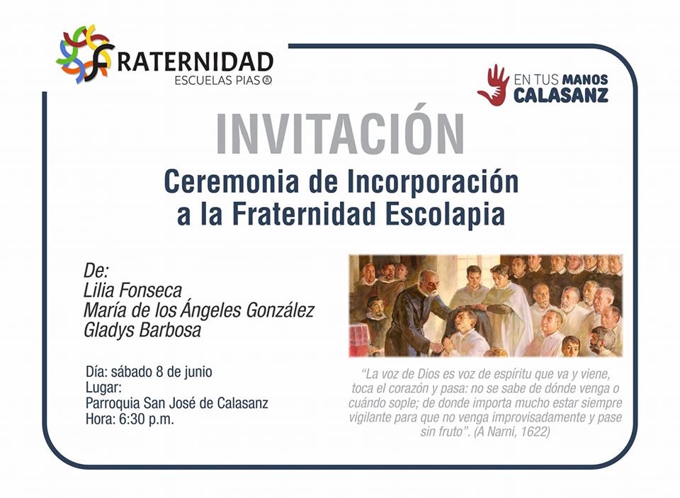 14 NUEVOS HERMANOS EN LA FRATERNIDAD DE NAZARET
