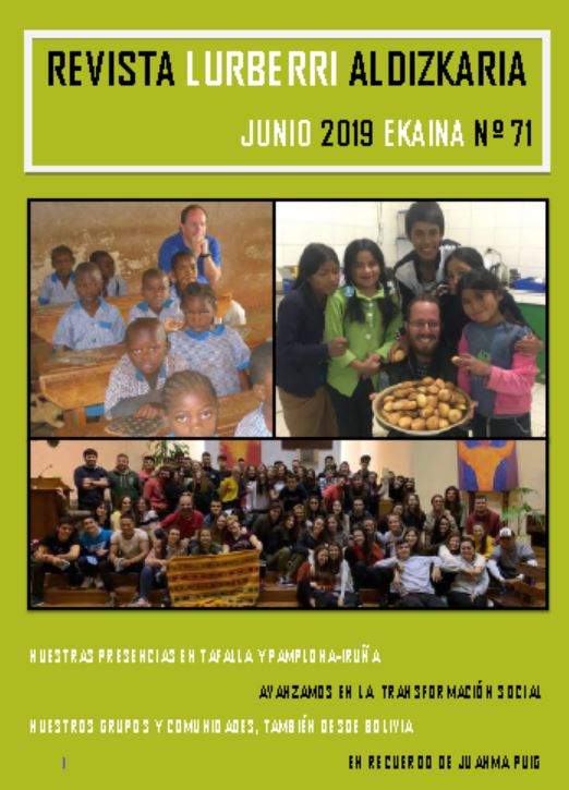 REVISTA LURBERRI, Nº71