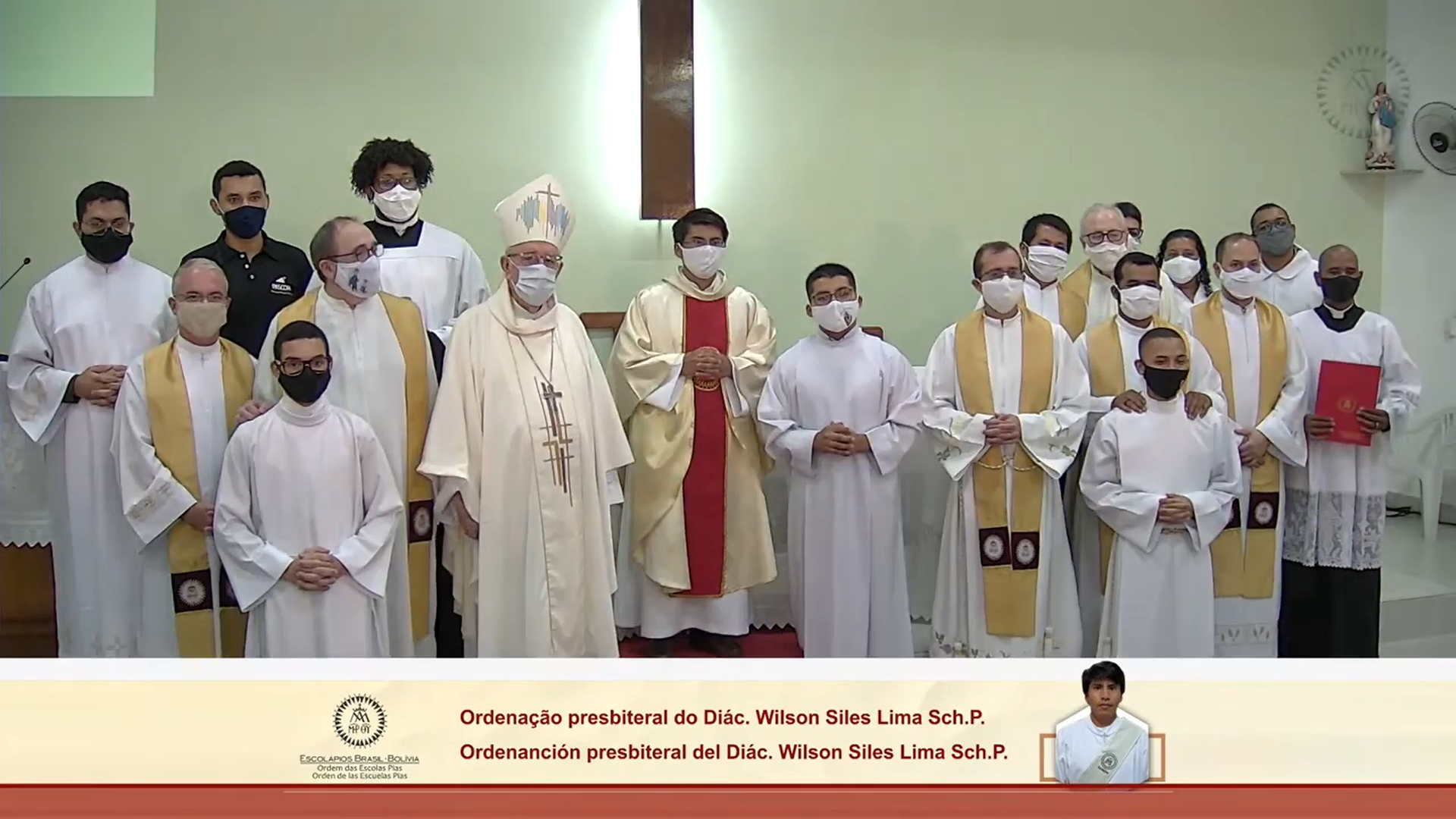 P. WILSON NUEVO SACERDOTE ESCOLAPIO DE BOLIVIA EN BRASIL