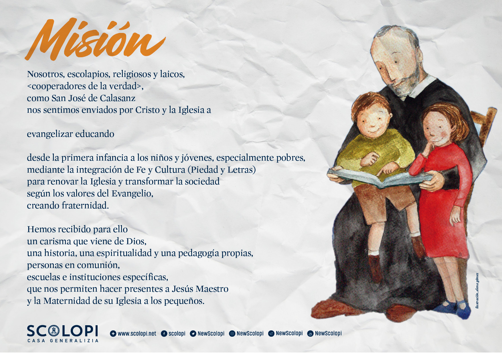 QUIÉNES SOMOS LOS ESCOLAPIOS
