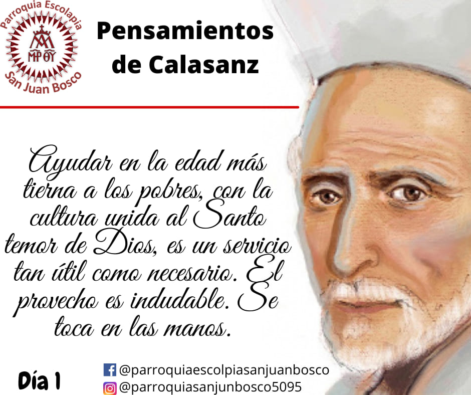 FRASES DE CALASANZ