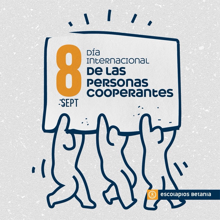 8 de septiembre, DÍA DE LAS PERSONAS COOPERANTES