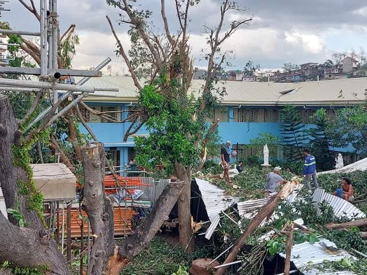 TIFÓN EN FILIPINAS… QUE AFECTA A NUESTRA COMUNIDAD EN CEBÚ