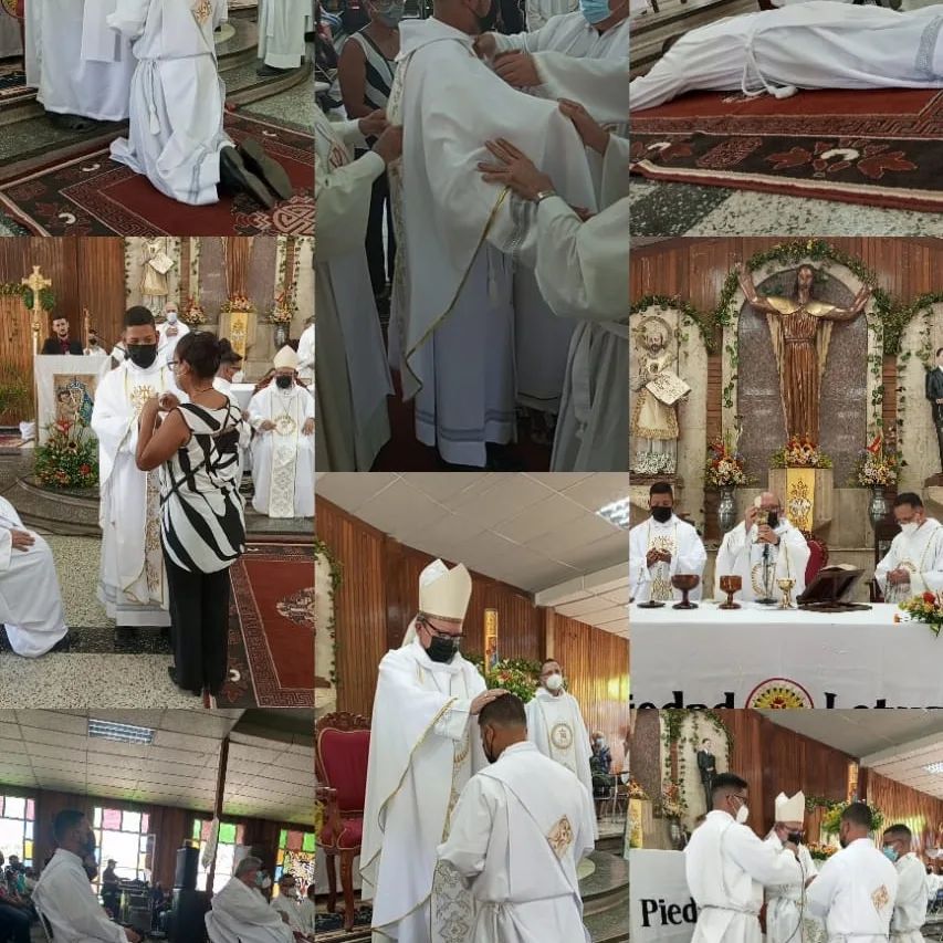 21 de mayo, ORDENACIÓN SACERDOTAL DEL AHORA P. JUNIOR CALDERA