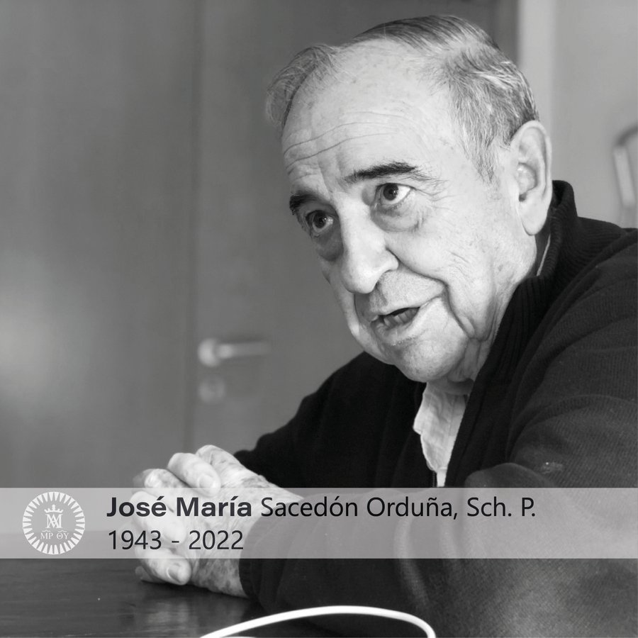 DESPEDIMOS AL P. JOSÉ MARÍA SACEDÓN