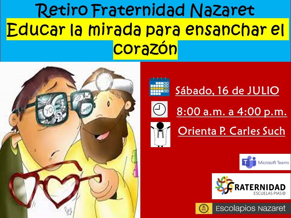 RETIRO ONLINE DE LA FRATERNIDAD DE NAZARET