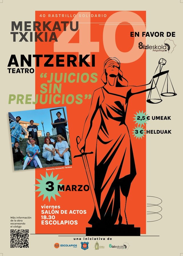 TEATRO SOCIAL… EN EL RASTRILLO ESCOLAPIOA ANUAL DURANTE 40 AÑOS