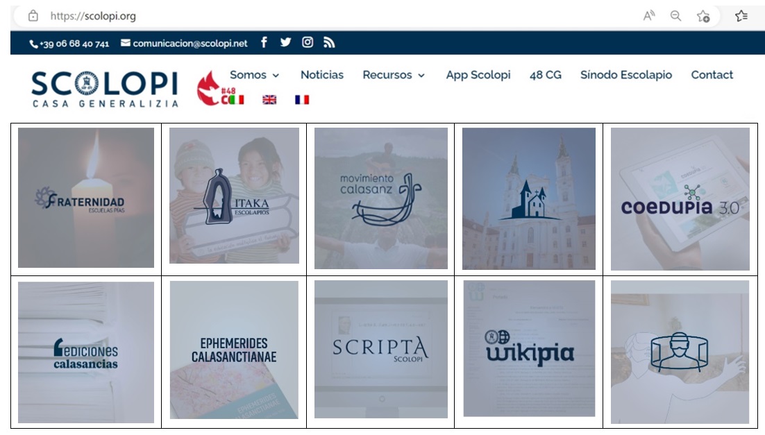 ENLACES ESCOLAPIOS
