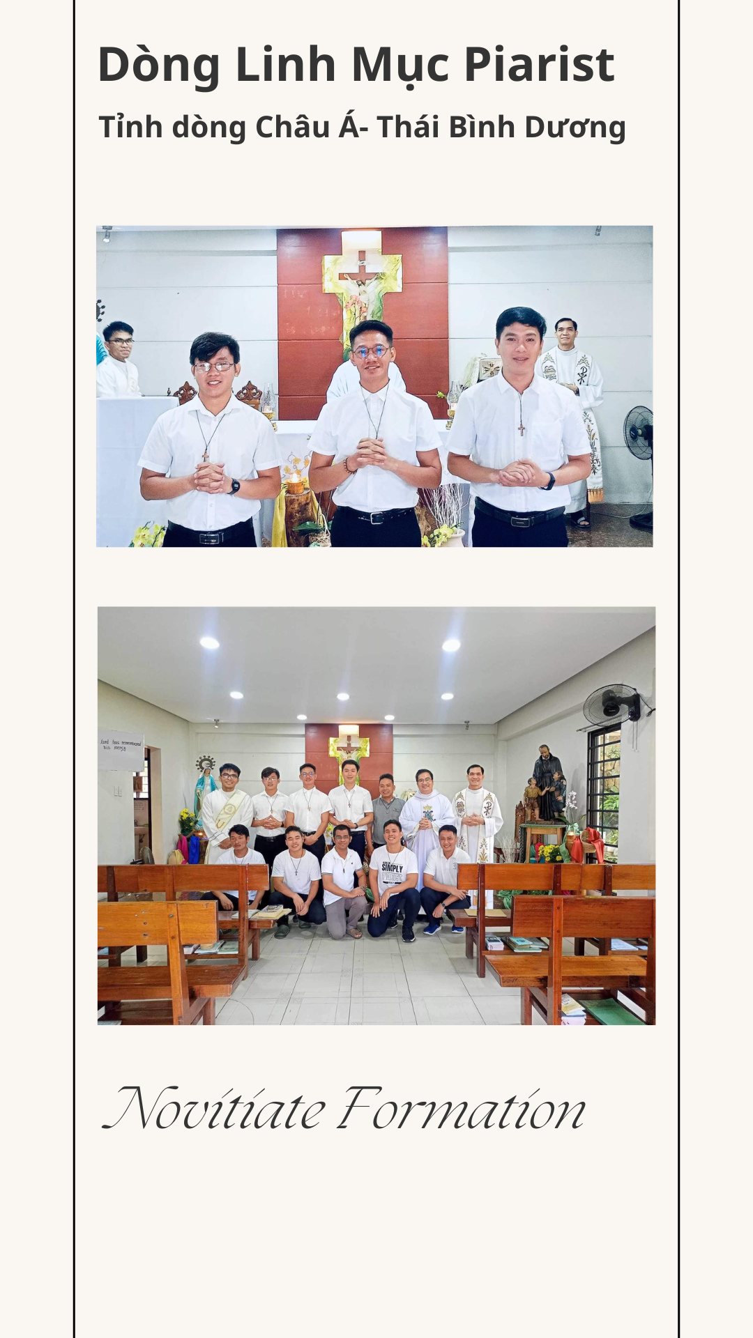 TRES NOVICIOS EN HO CHI MINH (VIETNAM)