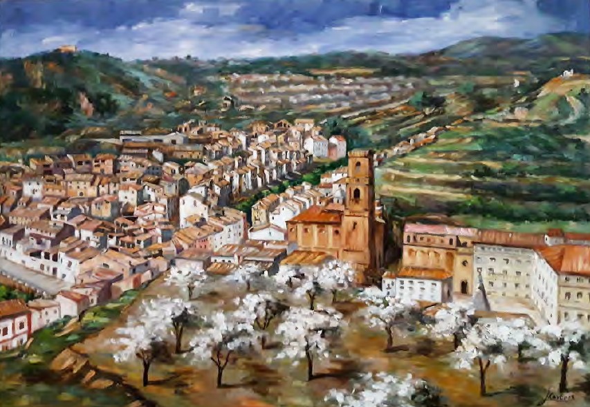 PERALTA DE LA SAL, A VISTA DE PINTOR