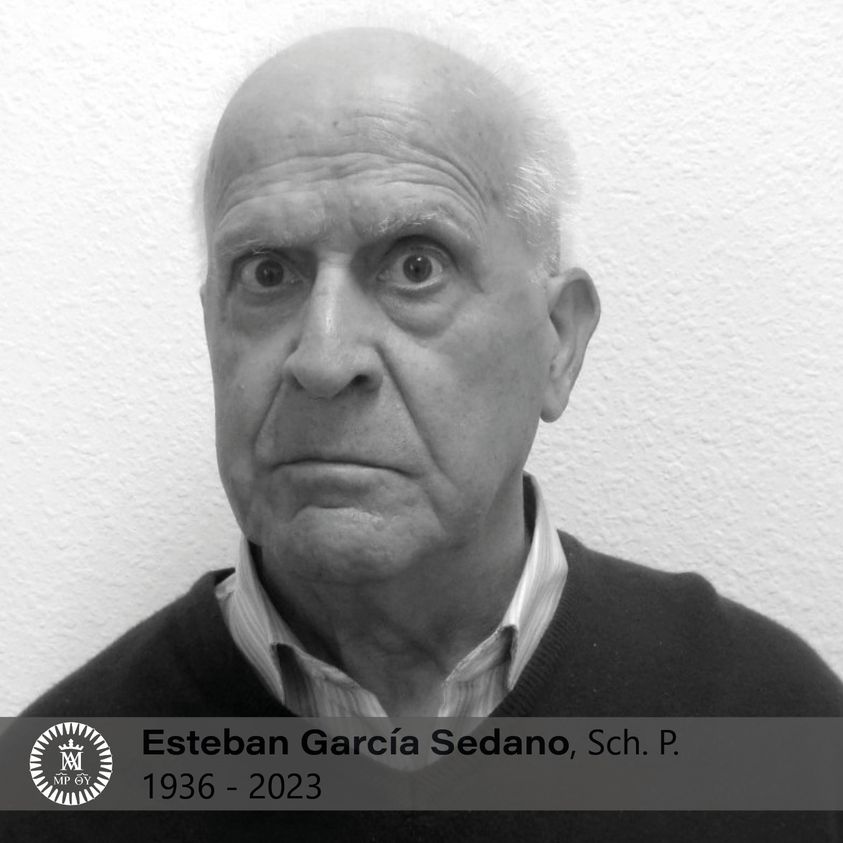 DESPEDIMOS AL P. ESTEBAN GARCÍA SEDANO