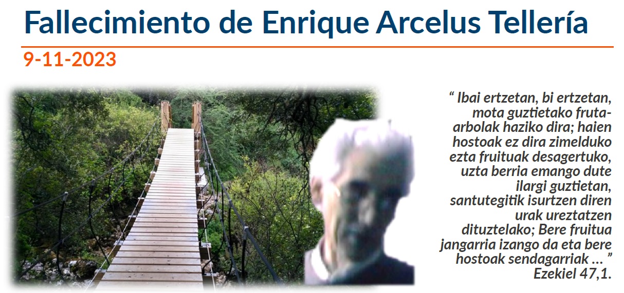 DESPEDIMOS AL P. ENRIQUE ARCELUS