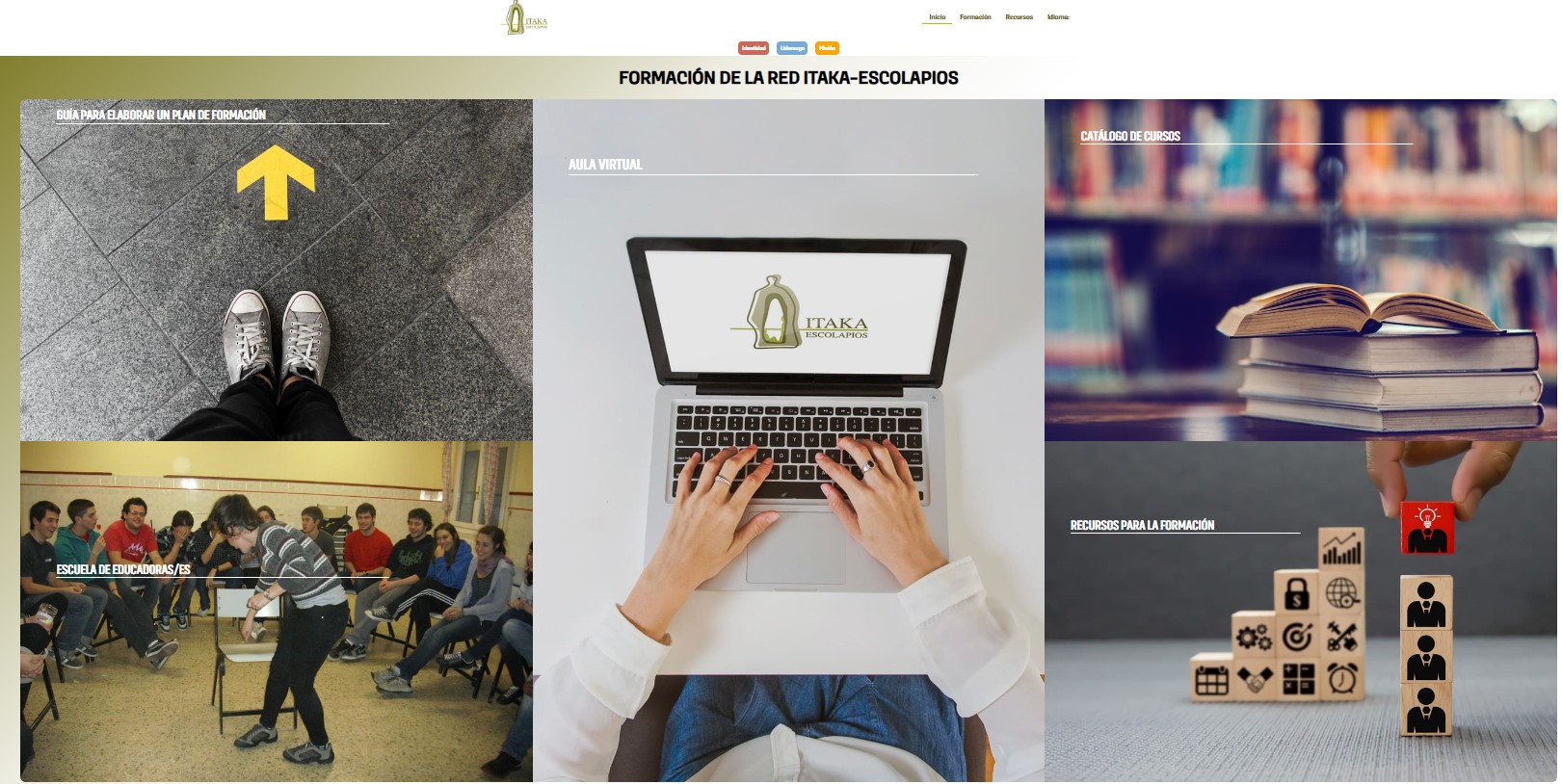 PROPUESTAS FORMATIVAS DE ITAKA – ESCOLAPIOS