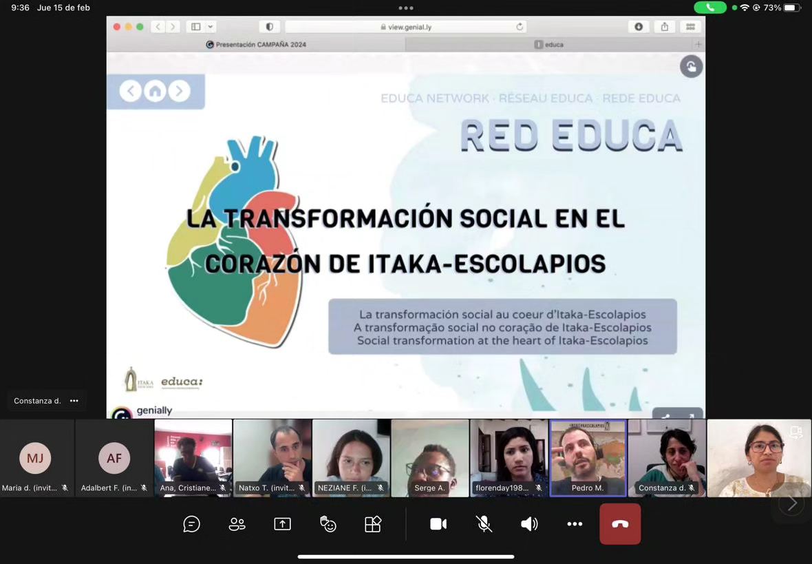 PRESENTACIÓN DE LA CAMPAÑA DE SOLIDARIDAD INTERNACIONAL